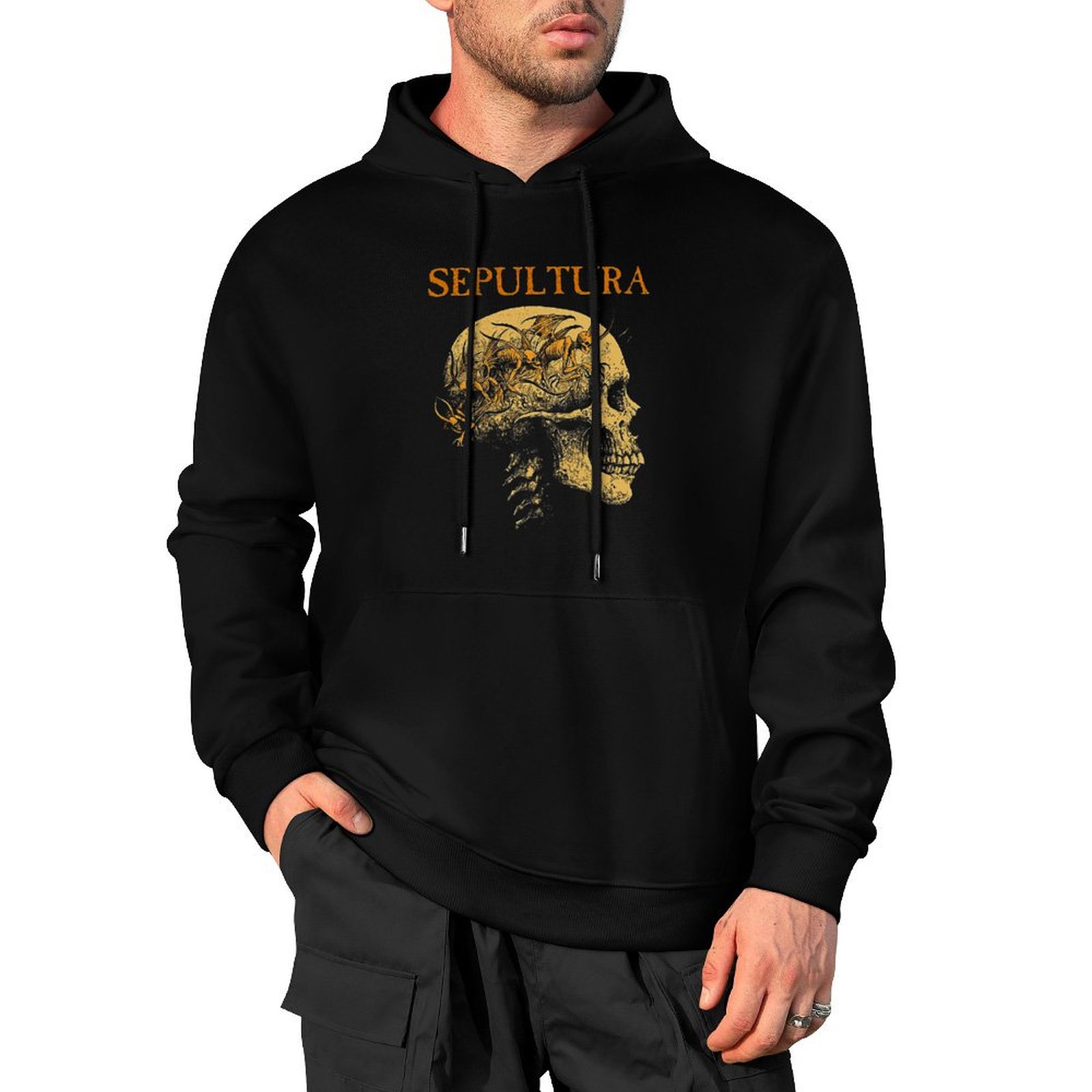 Anime Merchandise Hoodie - -Musica ---- Merce Sepultura---SEPULTURA--Concerto-Merchandise--- Pullover Felpa