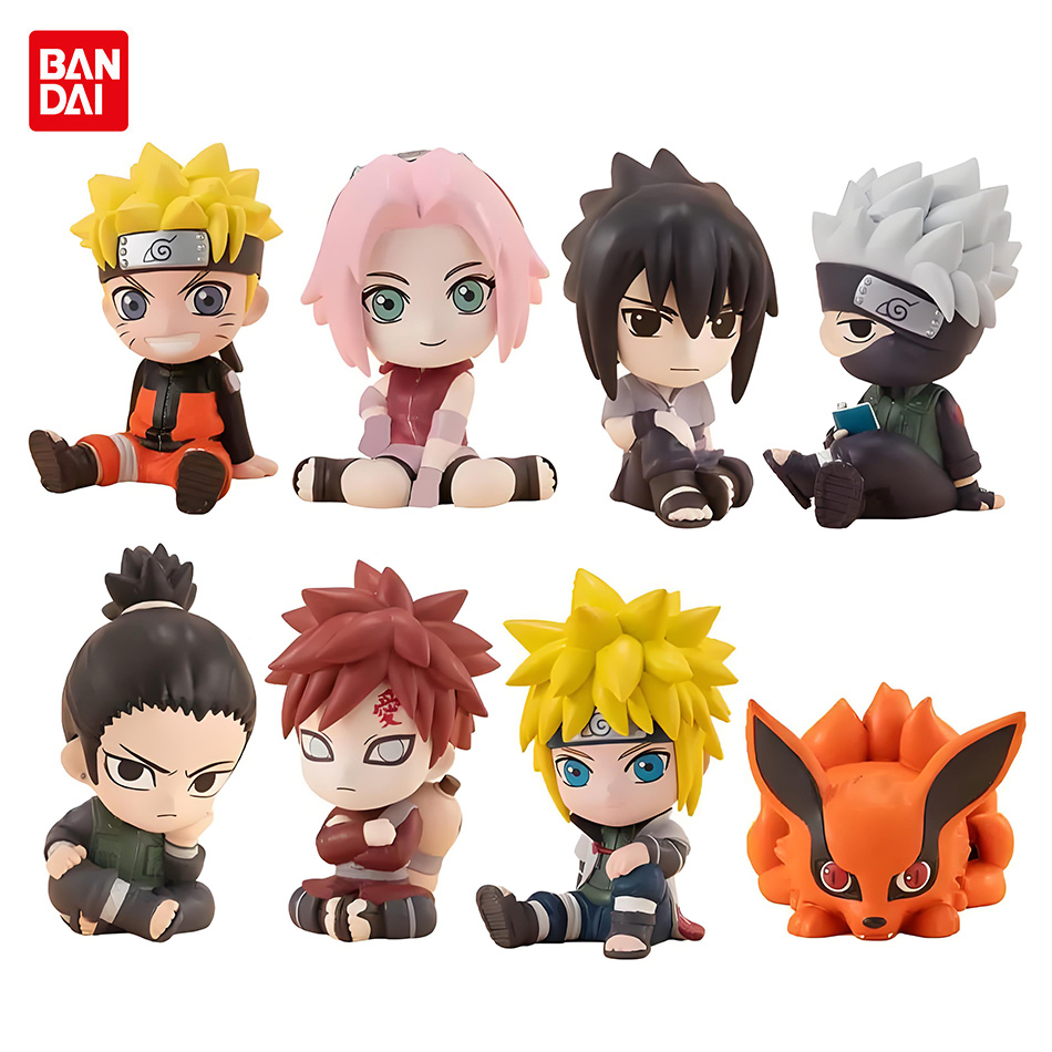 Rare Anime Merchandise - 8 pz Set Anime Naruto Figura
