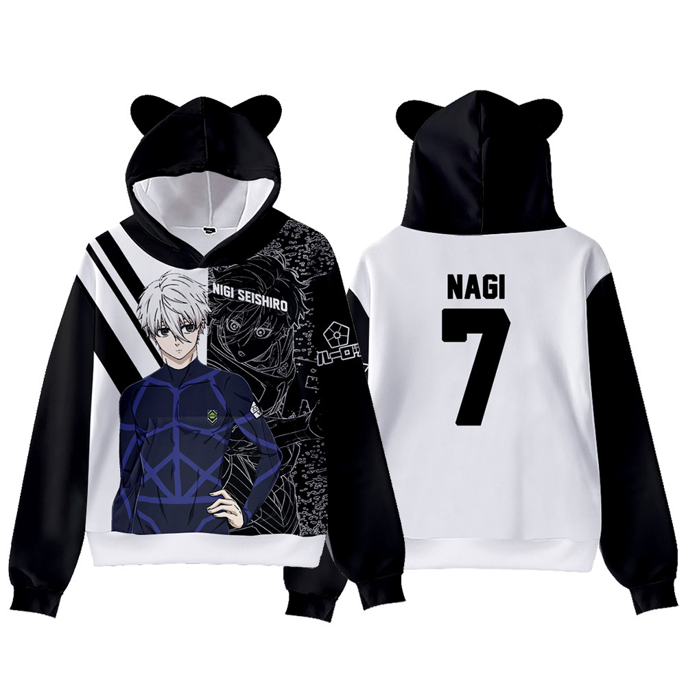 Anime Merchandise Hoodie - Nuova Felpa con Cappuccio 3D Anime