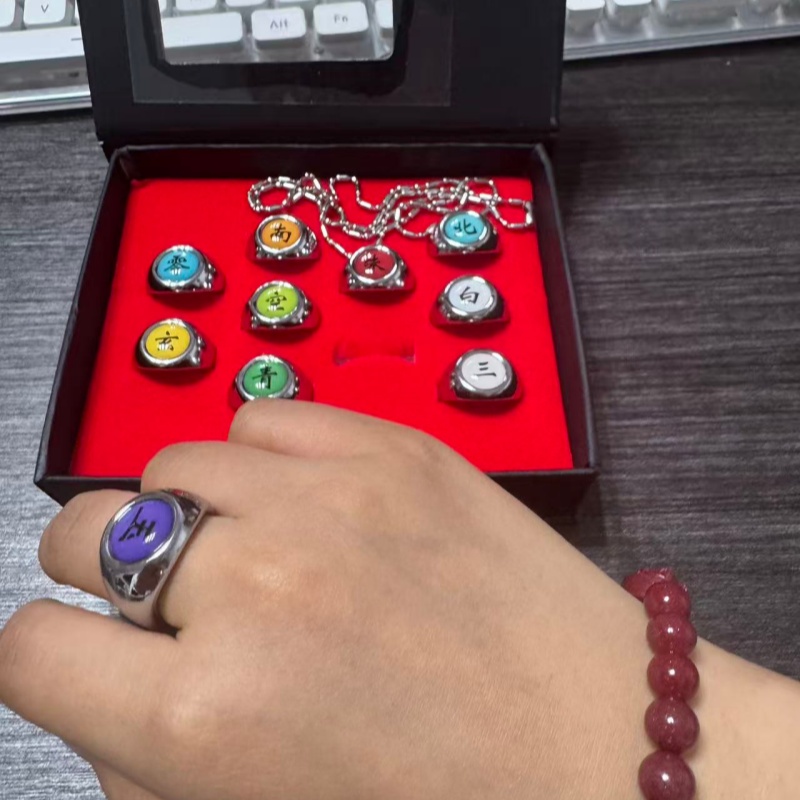 Set di 10 Anelli in Metallo An - Rare Anime Merchandise recensione e prezzo