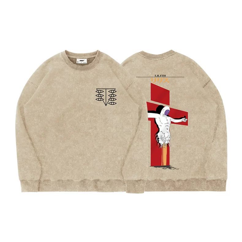 T-shirt Vintage Lavata Stile G - Anime Merchandise Hoodie recensione e prezzo
